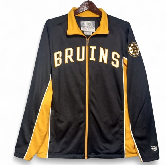Old Time Hockey Other - NHL Boston Bruins OTH Men's Causeway Collection Large Full Zip Fanwear Jacket